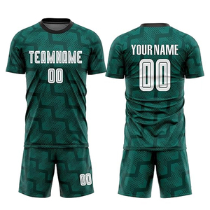 Vêtements de football uniforme entraînement d'équipe vêtements de sport adultes coupe automatisée chemises et hauts vêtements de football maillot de football - Product Image 1