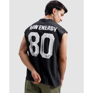เสื้อยืดแขนกุดผ้าฝ้าย 100% รุ่น Washed Raw Energy - Product Image 4