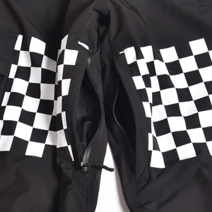 Pantalon de ski unisexe décontracté style hip-hop, couleur unie, coupe ample, taille élastique, tendance streetwear, fermeture à cordon, imperméable - Product Image 5