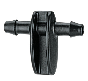 Raccordo a 2 Vie per Tubo Capillare Impianto Goccia, Confezione da 10 Pezzi - Product Image 1
