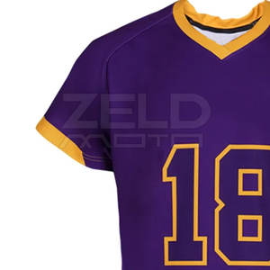 En stock uniforme de crosse d'équipe uniforme de crosse en matériau durable uniforme de crosse léger - Product Image 6