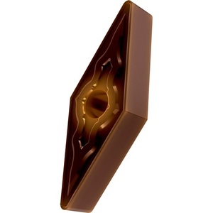 Inserto de Torneado Indexable con Recubrimiento PVD ISO VNMG 160412E-NMRT8430 D.3.81mm, Paquete de 10 para Herramientas de Torneado - Product Image 1