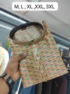 ผ้าไหมสำหรับเทศกาลชุดนอนเคอร์ตาพิมพ์ลายผู้ส่งออกทั่วโลกและผู้จัดจำหน่ายจาก surat ในอัตราที่ต่ำที่สุด - Product Image 2