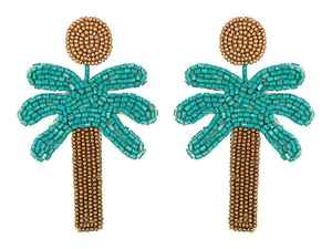 Nouveau Style bohème carré perlé boucles d'oreilles à la mode tissé à la main perles de riz colorées amour coeur boucles d'oreilles avec perle cadeaux - Product Image 2