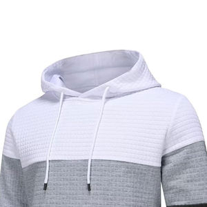 Sudaderas Unisex 2025 Moda Urbana Sudaderas con Capucha para Hombre Estampados de Oso Patchwork Holgadas Sudaderas Extra Grandes para Hombre Térmicas - Product Image 5