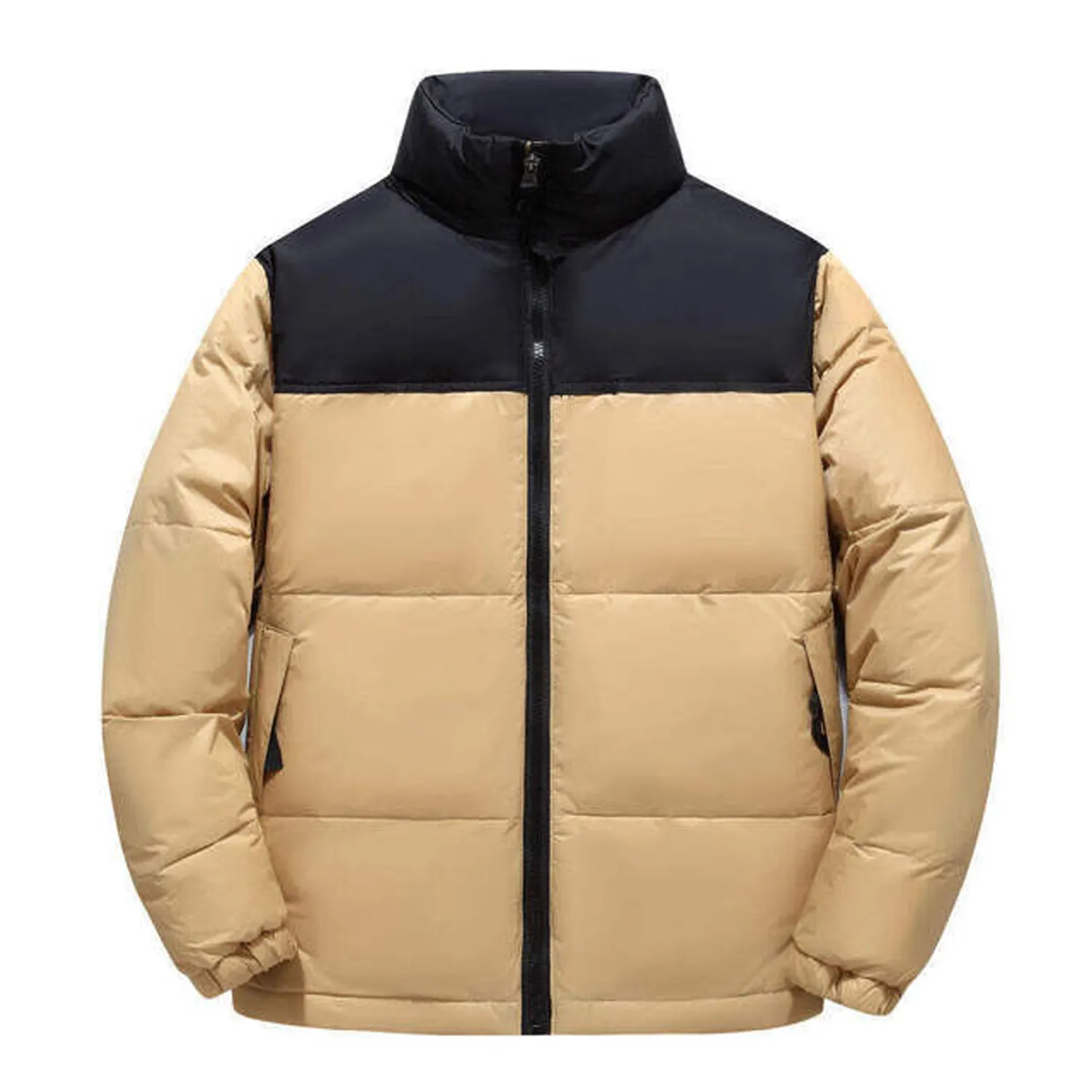 2 renk birleştirmek renk özel sokak tarzı isınmak kirpi ceket ucuz fiyat 2 renk maç kışlık kıyafet kabarık ceket