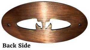 Fabricante de letreros de capitán náutico, placa de decoración de pared con acabado antiguo de cobre de 7 pulgadas - Product Image 6