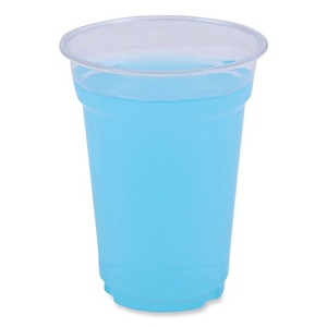 Boardwalk 9 Oz. Vasos Fríos Transparentes de Plástico PET para Fiestas - 50 Unidades por Paquete, 20 Paquetes por Caja - Product Image 4