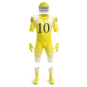 Uniformes de fútbol americano de alta calidad fabricante profesional personalizado ropa deportiva al por mayor pantalones cortos de Jersey en blanco personalizados - Product Image 1