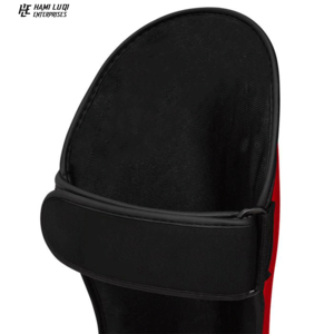 สนับหน้าแข้งแบบไทยสำหรับต่อยมวย MMA หนังวัวคุณภาพระดับพรีเมียมทนทานออกแบบโลโก้ได้ตามต้องการ - Product Image 5