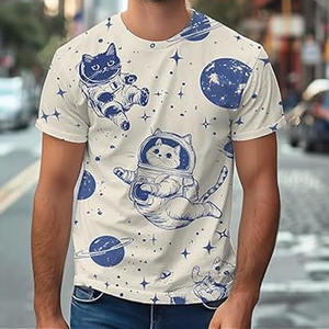 Camisetas de talla grande 5XL para hombre, camisetas de manga corta de verano para hombre, camisetas para hombre, camiseta para hombre, camiseta para hombre - Product Image 3