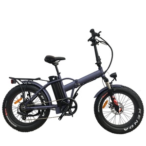 Bicicleta Eléctrica Plegable con Llantas Gruesas, Motor sin Escobillas, 20 Pulgadas, con Motor de Tracción Trasera y Batería de Litio de 13AH - Product Image 4