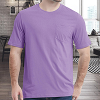 Meilleur fabricant T-shirts à poche pour hommes, design unique, articles les plus vendus de haute qualité, t-shirt à séchage rapide pour homme