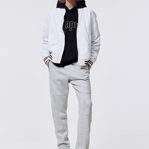 Survêtement de sport personnalisé uni pour service de gym Oem Survêtements usine OEM pour hommes coupe ajustée fermeture éclair complète personnalisé pour jogging pour hommes - Product Image 1