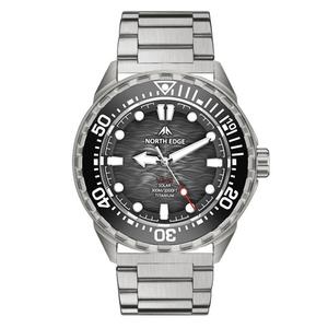 Meilleures offres pour la montre de plongée professionnelle solaire en alliage de titane NORTH EDGE TRITON-TI - Product Image 4