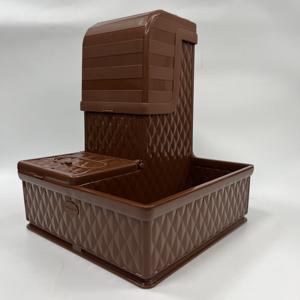 Durable PP <b>Plastic</b> Chopsticks Tray with <b>Lid</b> Multiple Size Options OEM/ODM Ready to Ship B2B Storage <b>Bins</b> & Boxes - Product Image 1