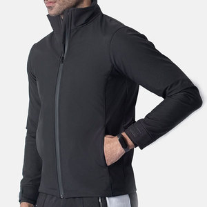 Vestes softshell imperméables pour hommes, doublure polaire, uniformes de travail d'hiver, manteaux pour la randonnée, col montant, fermeture éclair avant, service OEM - Product Image 5