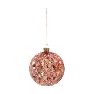 Boule ronde en verre décorative de vente chaude pour la décoration d'arbre de Noël au meilleur prix d'Inde - Product Image 4