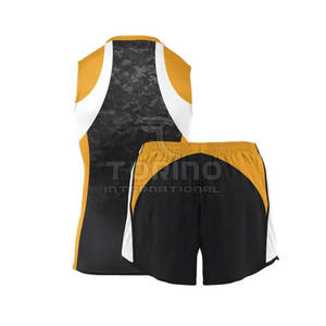 Nueva llegada ligero 100% poliéster Unisex voleibol uniforme alta calidad deportes al aire libre desgaste último diseño conjunto de ropa - Product Image 5