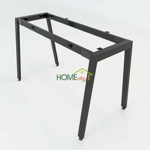 Aton Concept HBAT001 Assembly <b>Desk</b> Modern 100x60 Dual <b>Foldable</b> Adjustable Height for <b>Office</b> School Hospital Use Metal MDF Home - Product Image 3