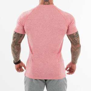 T-shirt de course unisexe pour hommes 100% coton T-shirt uni à motif vierge pour hommes - Product Image 4