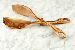 ชุดเครื่องครัวไม้สักหรืออะคาเซียจากธรรมชาติอ่อนโยนพร้อมช้อนที่วางช้อนและที่วางช้อน - Product Image 4