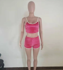 2023 abrigos y sudaderas con capucha de terciopelo transpirable personalizados para mujer de talla grande patrón sólido bordado estilo Formal chándales de verano - Product Image 3