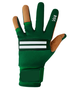 Guantes de Bateo de Béisbol con Puño Largo, Color Azul Cielo, Fabricante Guantes De Bateo, Cómodos Guantes de Bateo de Cuero, Guante de Softbol - Product Image 5