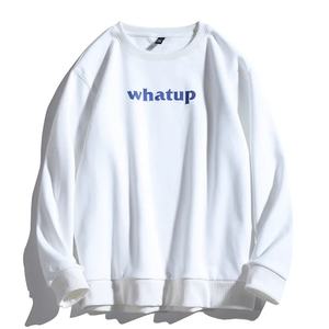 เสื้อสเวตเชิ้ตลำลองคุณภาพสูงสำหรับผู้หญิงเสื้อสเวตเชิ้ตแบบเรียบไหล่ตก - Product Image 3