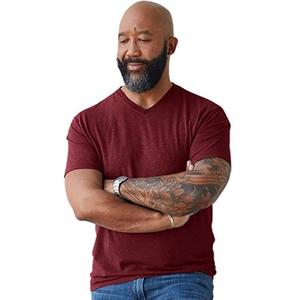 Camisetas de manga corta para hombre, ropa de verano de alta calidad, 100% algodón, Color sólido, estampado personalizado, al mejor precio - Product Image 3