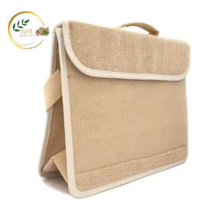 Bolsa de yute respetuosa con el medio ambiente de calidad premium precio competitivo personalizable hecha de yute en productos textiles y de cuero - Product Image 1