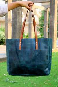 Ladies Shoulder Tote <b>Bag</b> Fashion Handbag Genuine <b>Leather</b> Large Office Capacity Purse 2025 New LTB-0272 - Product Image 4