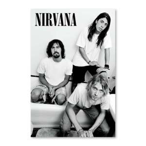 Modern Style Nirvana <b>Poster</b> Set Paper Design for Wall Decor - Product Image 3