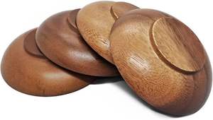 Juego de 4 piezas de tazón de madera de mango japonés para ensalada de cuajada Chutney tazón para servir demanda más vendida para uso en hoteles altamente recomendado - Product Image 2