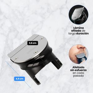 Lame de rechange en acier inoxydable pour tondeuse à cheveux, coupe de précision, soin de la barbe - Product Image 1