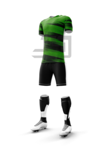 Uniforme Deportivo de Fútbol Profesional, Ligero y Transpirable, 100% Poliéster, Camiseta y Pantalones Cortos de Fútbol, Nombre del Equipo Personalizado, Diseñado para la Liga - Product Image 1