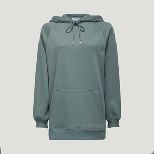 Sweats à capuche d'hiver pour femmes, respirants, écologiques, logo de marque personnalisé, manches longues, à capuche, 100% coton polaire, couleur personnalisée imprimée - Product Image 2