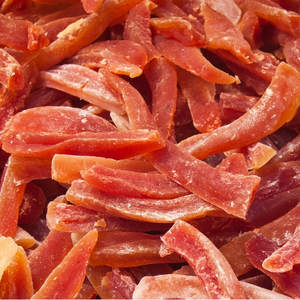 Bocadillo de fruta de papaya tropical suave, etiqueta limpia, sabor dulce, sin azúcar añadido, embalaje a granel, fruta en conserva - Product Image 3