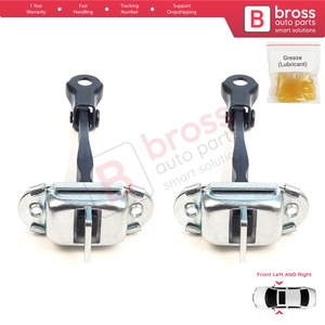 BDP1681-1 2X Conjunto de tope y limitador de bisagra de puerta delantera para Mirage MK6 Attrage Space Star A00/LA, A10 2012 en adelante 5702A137 - Product Image 4
