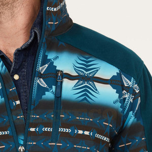 Veste Softshell décontractée avec logo personnalisé, col montant, respirante, imperméable, conception unique pour l'hiver, tissu polaire, rue à sublimation - Product Image 5