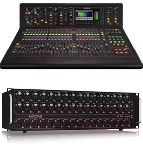 Console de mixage numérique en direct TOP NOTCH Midas M32R + Boîtier de scène DL32 + Bobine de câble réseau Cat5 de 150 pieds - Product Image 1