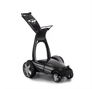 NOUVELLES ARRIVÉES EN PROMOTION : Chariot de golf électrique Stewart Golf-X9 Follow, Gamme Signature, Télécommande, Batterie supplémentaire, Nouveaux Chariots de Golf Originaux - Product Image 1