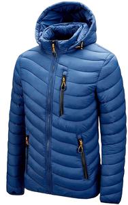 Customized Track Suit High Quality <b>Men's</b> Winter Fashion Lightweight Hooded Fur Street Wear - Product Image 6