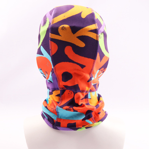 Pasamontañas de esquí con impresión Digital y logotipo personalizado, máscara lisa de punto, multifuncional, cálido y resistente al viento, deportes de invierno esenciales - Product Image 3