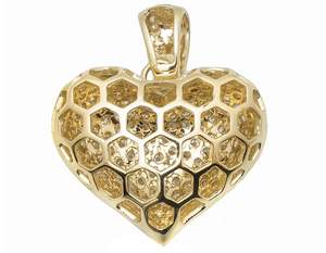 Argent 925 avec pendentif coeur en diamant Moissanite coupe ronde pour anniversaire cadeaux de fête de fiançailles pour les femmes - Product Image 4