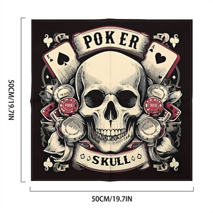 Custom Design Luxury <b>Silk</b> Bandanas Bulk Order Soft <b>Square</b> <b>Scarf</b> Neck <b>Scarf</b> Headwear for Men Women Fashion Trend Wholesale Supply - Product Image 4