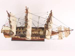 Gia Nhien Manufacturer Approve Custom Design Low MOQ USS CONSTITUTION <b>MODEL</b> TALL SHIP with HIGH QUALITY Handicraft <b>Model</b> Ship - Product Image 2