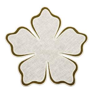 Mantel individual de mesa de lino fino bordado con toque artístico que mejora el estilo de la mesa de comedor moderna - Product Image 2