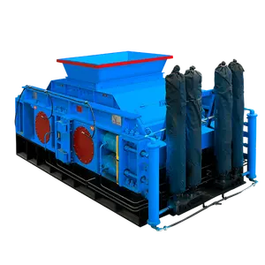 Quality Assurance Customizable Mobile Diesel Engine Stone Crusher Roller Crusher Equipment For Iron Ore Crushing