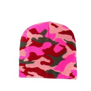 New Arrival Top Quality Best Hot Sale Unisex Knit Soft <b>Warm</b> Custom logo Winter Short Cuffed Camo Beanie <b>Hat</b> - Product Image 6
